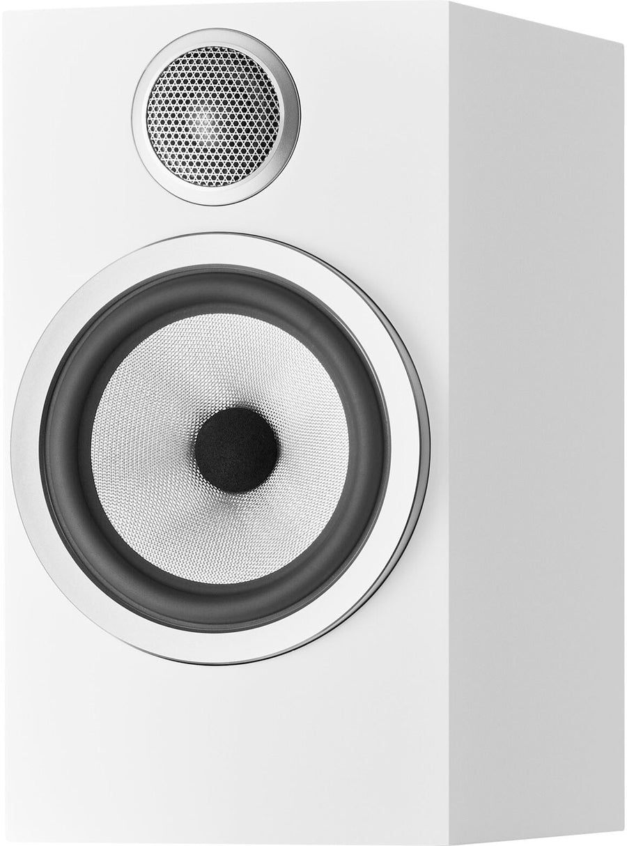 Bowers & Wilkins - 700 Series 3 Bookshelf Speaker w/6.5" midbass (pair) - White_0