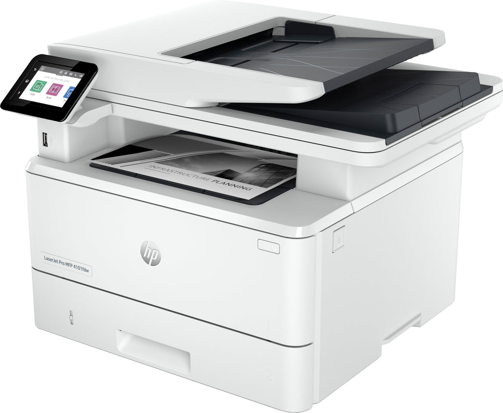 HP - LaserJet Pro MFP 4101fdw Wireless Black-and-White All-in-One Laser Printer_1