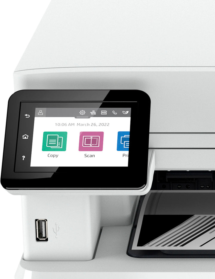 HP - LaserJet Pro MFP 4101fdw Wireless Black-and-White All-in-One Laser Printer_9
