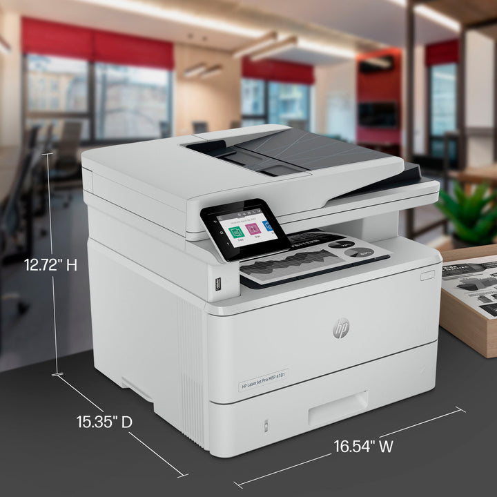 HP - LaserJet Pro MFP 4101fdw Wireless Black-and-White All-in-One Laser Printer_5