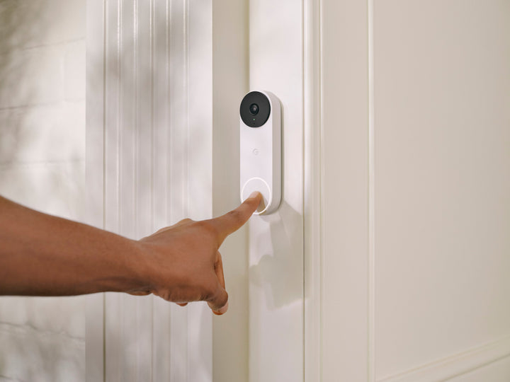 Google - Nest Doorbell Wired (2nd Generation) - Snow_7