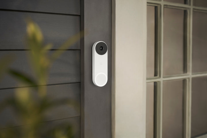 Google - Nest Doorbell Wired (2nd Generation) - Snow_5