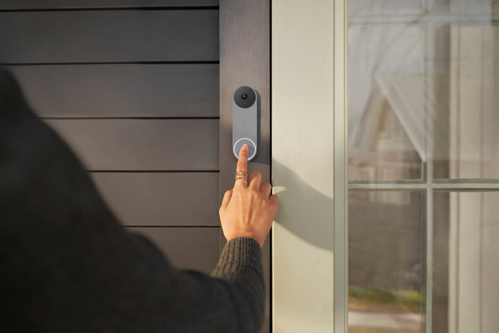 Google - Nest Doorbell Wired (2nd Generation) - Ash_7