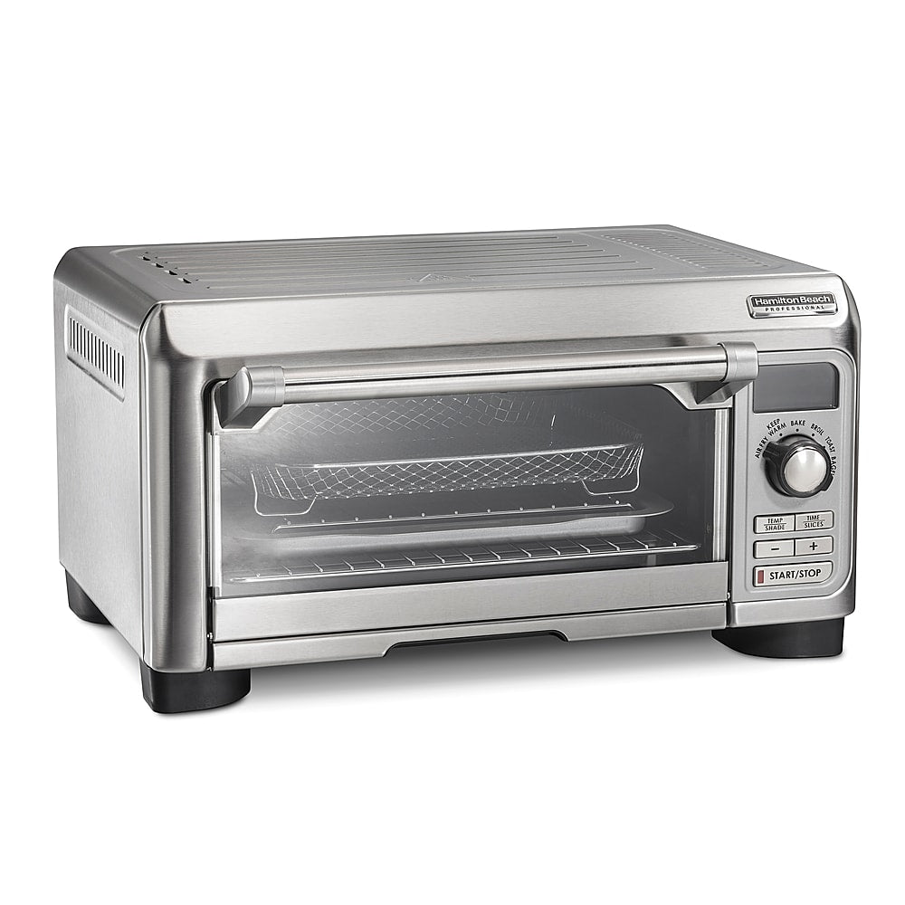 Hamilton Beach Professional Sure-Crisp .55 Cubic Foot Air Fry Digital Toaster Oven - STAINLESS STEEL_2