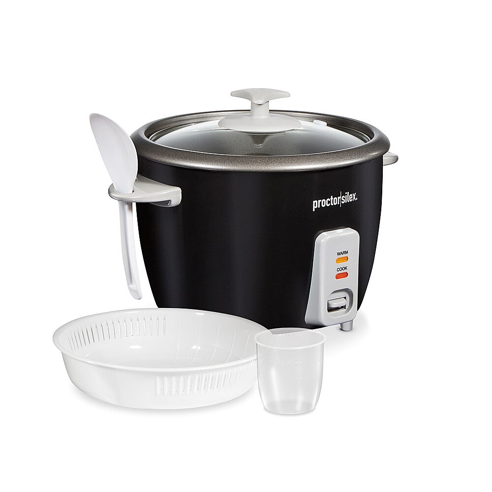 Proctor Silex 16 Cup Rice Cooker & Steamer - BLACK_1