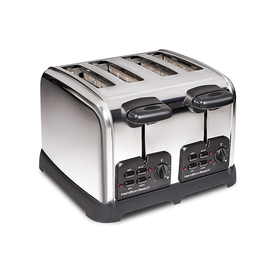 Hamilton Beach Classic 4 Slice Toaster with Sure-Toast Technology - STAINLESS STEEL_0