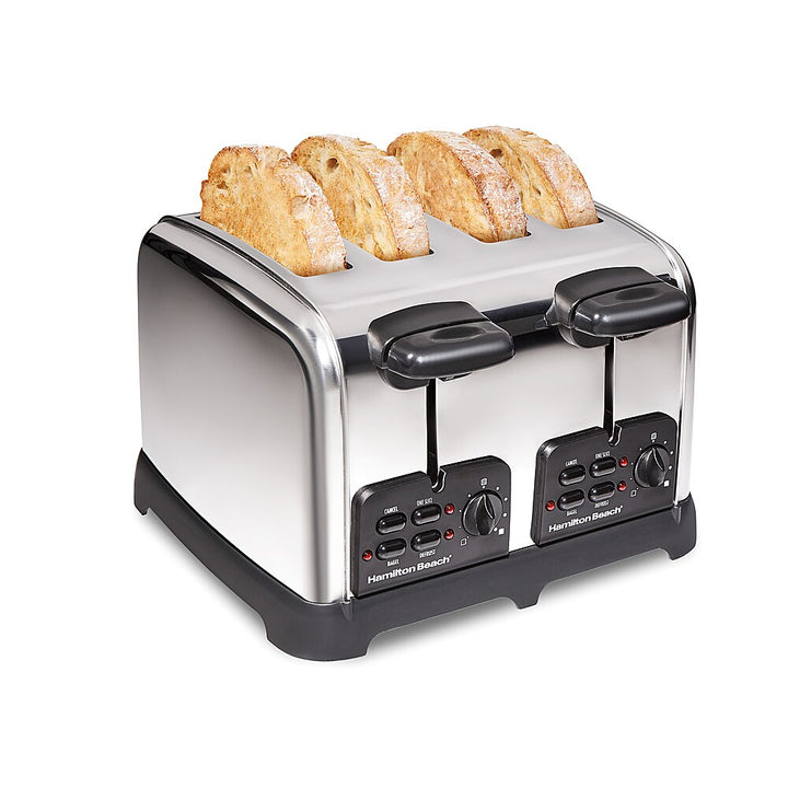 Hamilton Beach Classic 4 Slice Toaster with Sure-Toast Technology - STAINLESS STEEL_2