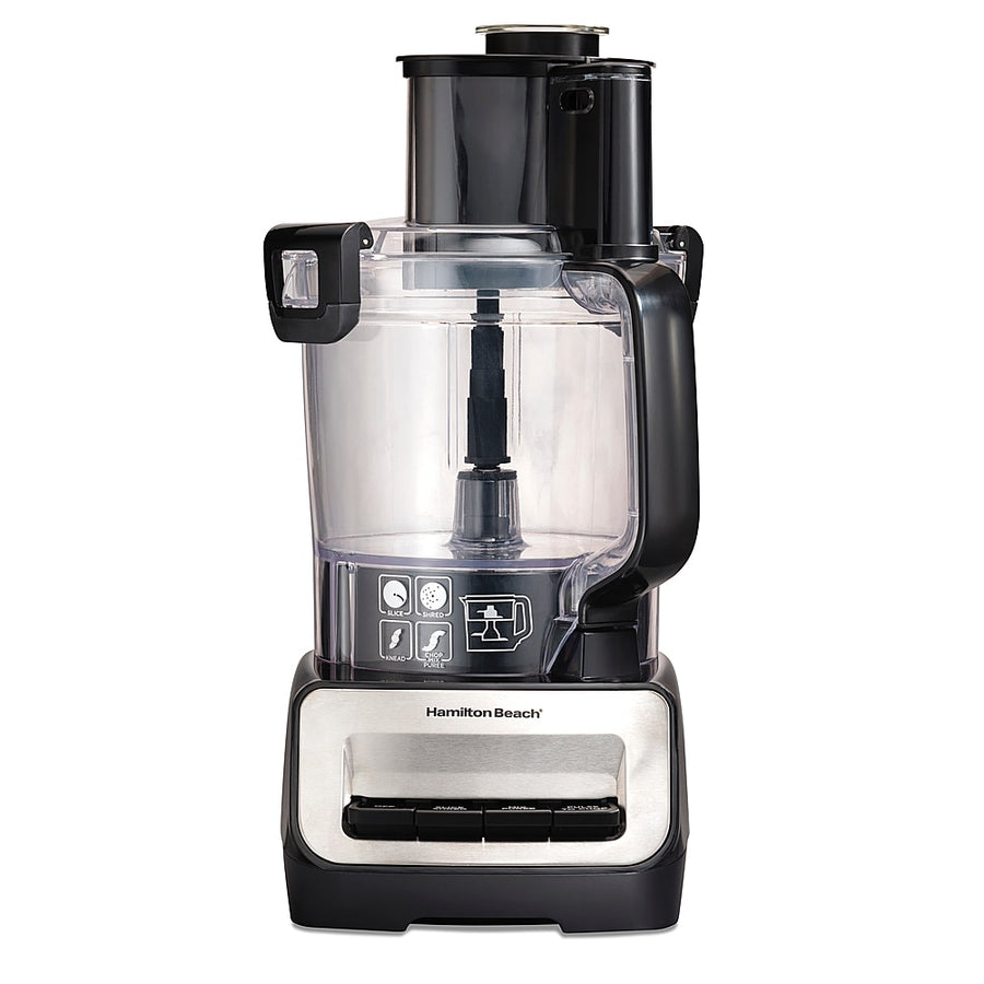 Hamilton Beach Stack and Snap 14 Cup Duo Food Processor - BLACK_0