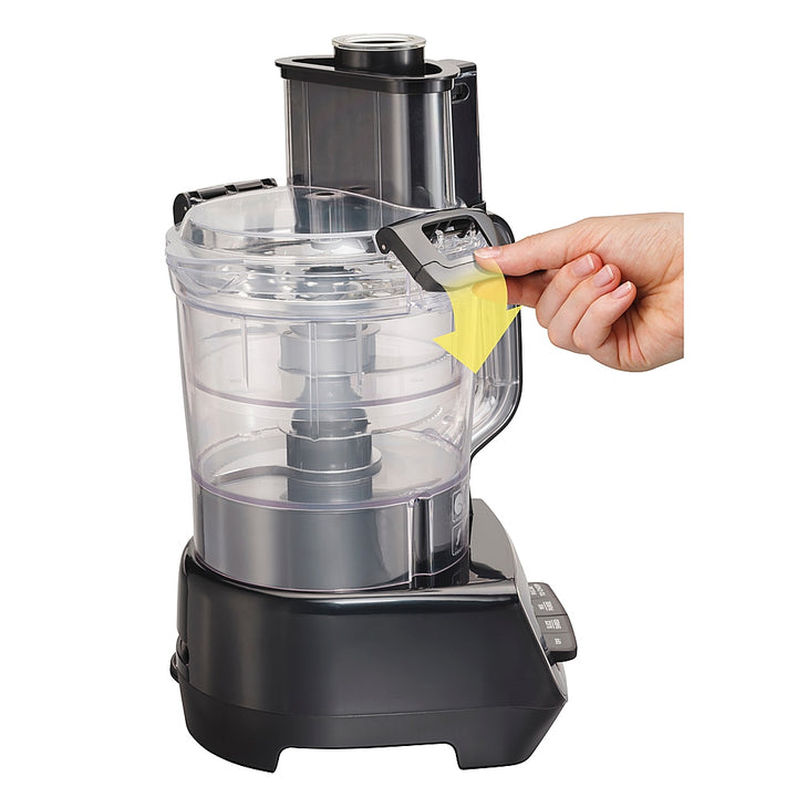 Hamilton Beach Stack and Snap 14 Cup Duo Food Processor - BLACK_9