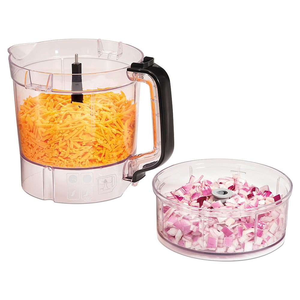 Hamilton Beach Stack and Snap 14 Cup Duo Food Processor - BLACK_6