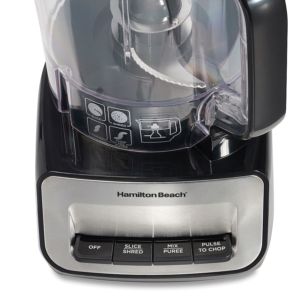 Hamilton Beach Stack and Snap 14 Cup Duo Food Processor - BLACK_5