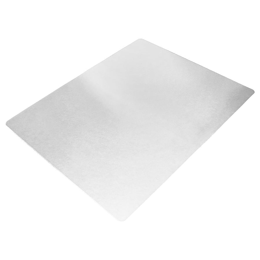 Floortex - Ecotex Polypropylene Rectangular Anti Slip Chair Mat for Hard Floors - 30" x 47" - White_0
