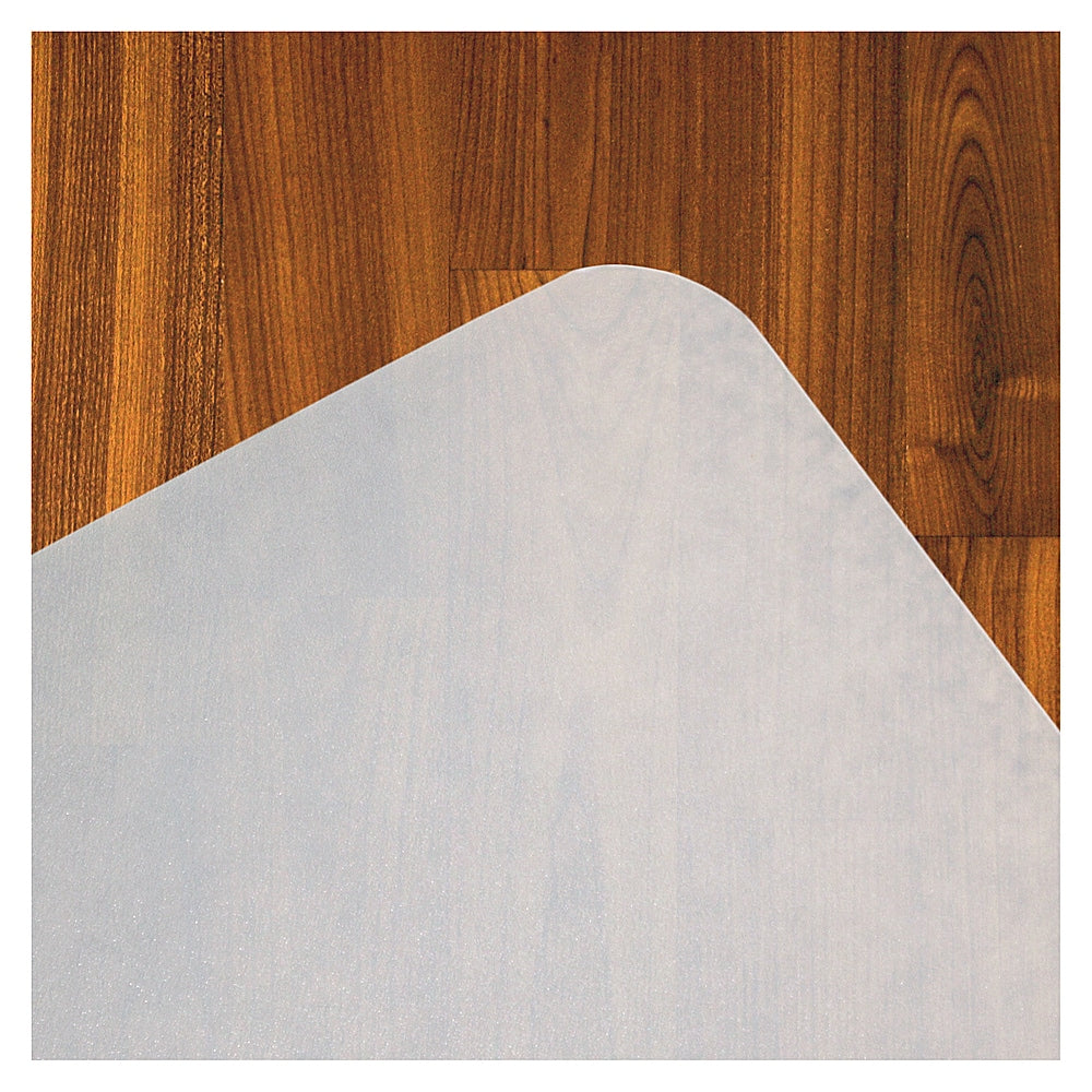 Floortex - Ecotex Polypropylene Rectangular Anti Slip Chair Mat for Hard Floors - 30" x 47" - White_7