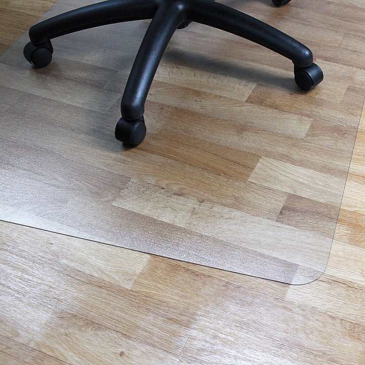 Floortex - Advantagemat Vinyl Rectangular Chair Mat for Hard Floor - 46" x 48" - Clear_8