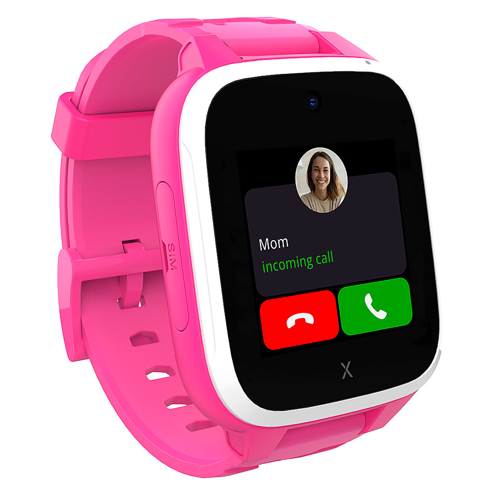 XGO3 42mm Kids Smartwatch Cell Phone with GPS - Includes Xplora Connect SIM Card - Pink_1