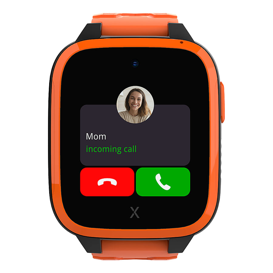 XGO3 42mm Kids Smartwatch Cell Phone with GPS - Includes Xplora Connect SIM Card - Orange_0