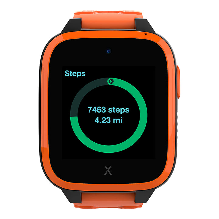 XGO3 42mm Kids Smartwatch Cell Phone with GPS - Includes Xplora Connect SIM Card - Orange_5