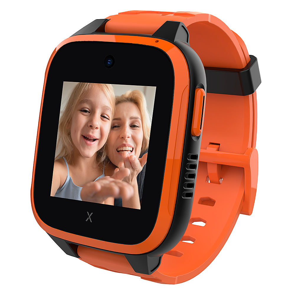 XGO3 42mm Kids Smartwatch Cell Phone with GPS - Includes Xplora Connect SIM Card - Orange_2