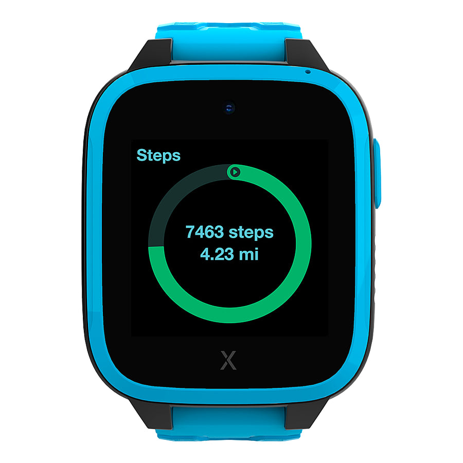 XGO3 42mm Kids Smartwatch Cell Phone with GPS - Includes Xplora Connect SIM Card - Blue_0