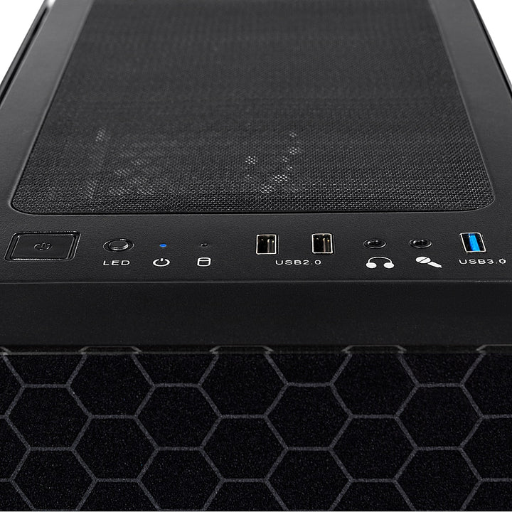 CLX - SET Gaming Desktop - AMD Ryzen 5 5600G - 8GB Memory - Radeon Graphics Shared - 500GB M.2 NVMe SSD - Black_3