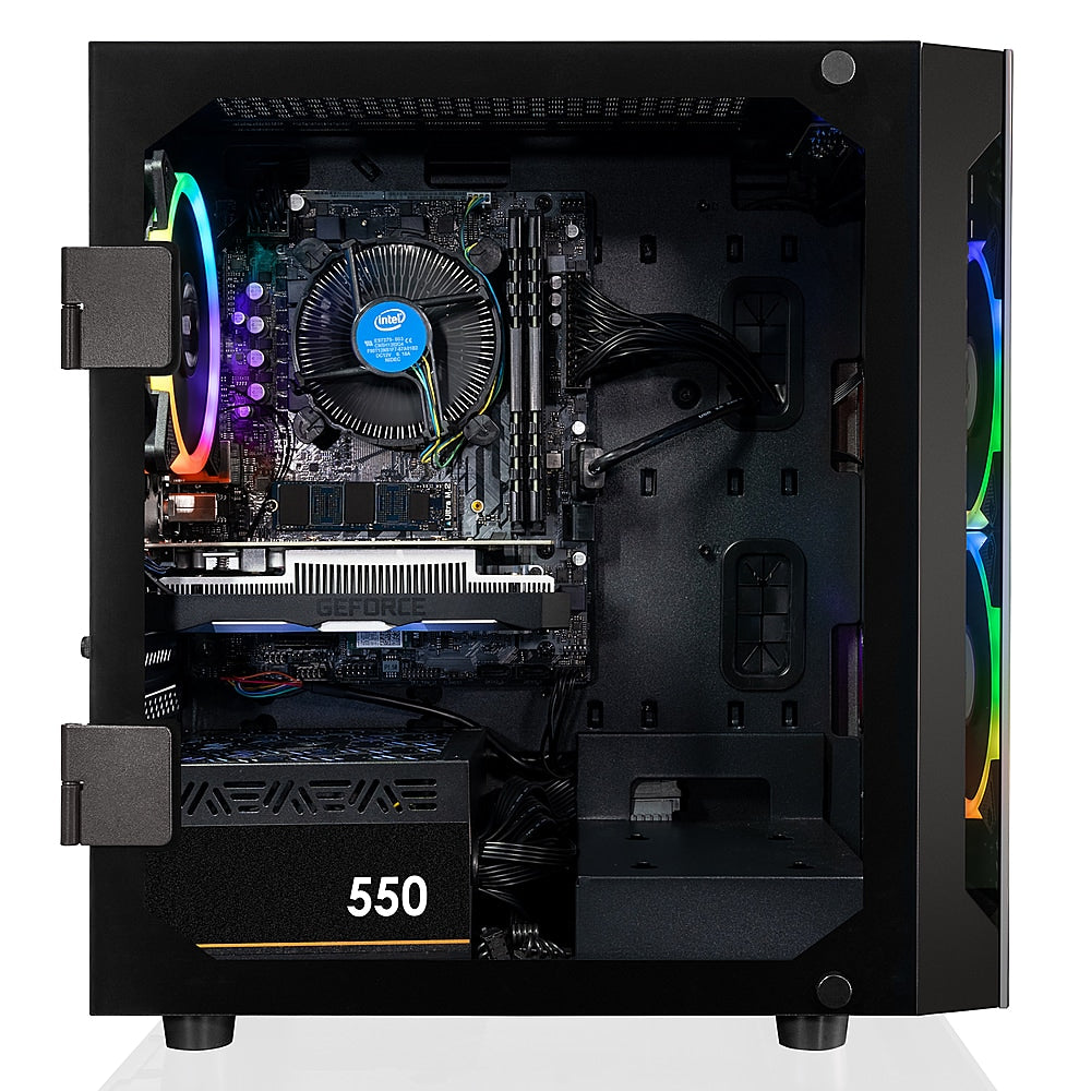 CLX - SET Gaming Desktop - Intel Core i5 10400F - 16GB Memory - GeForce GTX 1650 - 1TB M.2 NVMe SSD - Black_1