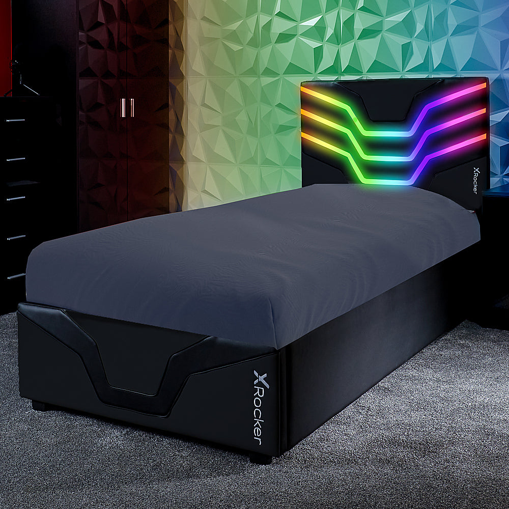 X Rocker - Cosmos Twin RGB Gaming Bed - Black_6
