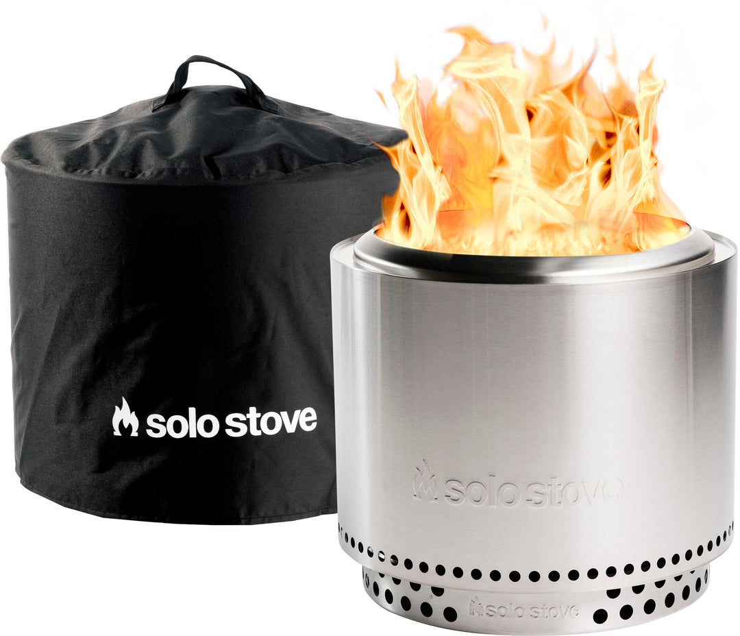 Solo Stove Bonfire + Stand & Shelter 2.0 Bundle - Stainless Steel_0