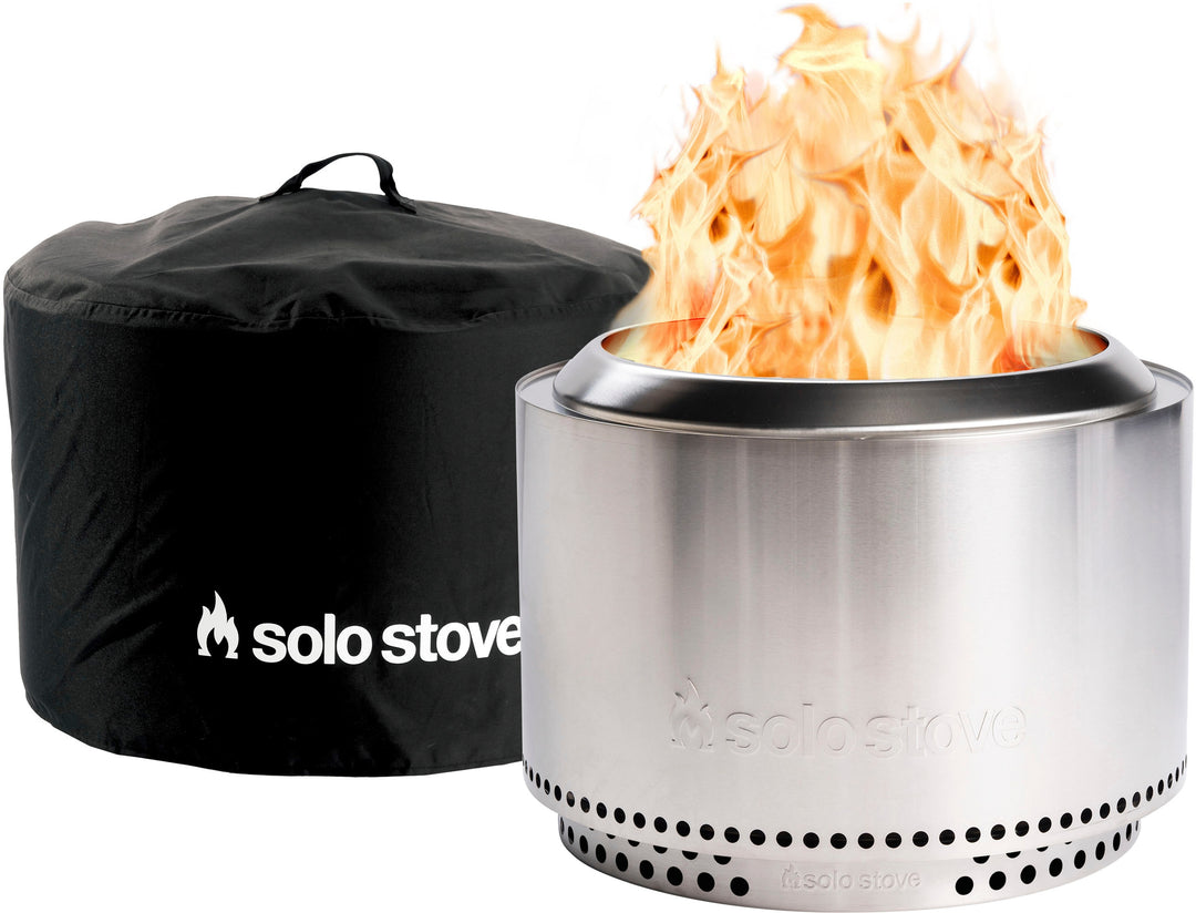 Solo Stove Yukon + Stand & Shelter 2.0 Bundle - Stainless Steel_0