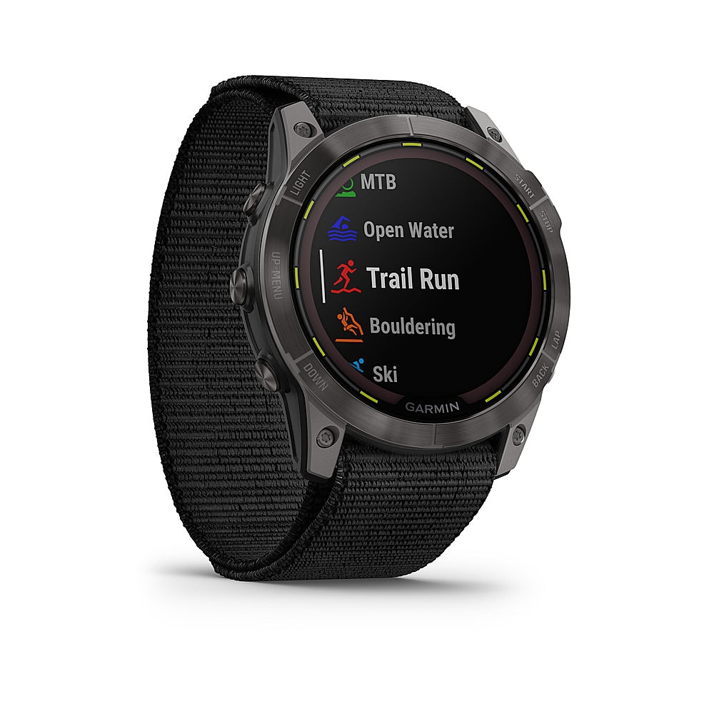 Garmin - Enduro 2 GPS Smartwatch 51mm Fiber-Reinforced Polymer with Titanium Rear Cover - Carbon Gray_1