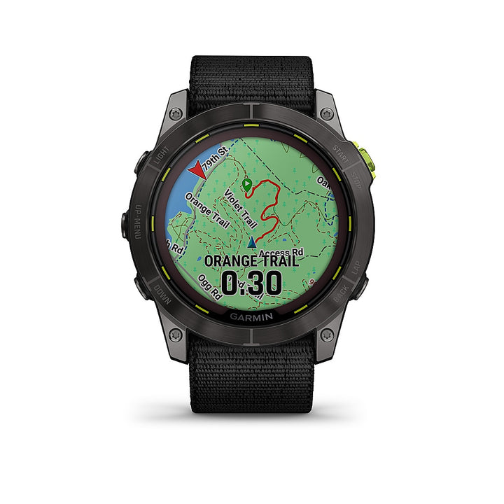 Garmin - Enduro 2 GPS Smartwatch 51mm Fiber-Reinforced Polymer with Titanium Rear Cover - Carbon Gray_5