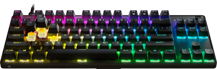 SteelSeries - Apex 9 TKL Wired OptiPoint Adjustable Actuation Switch Gaming Keyboard with RGB Lighting - Black_8