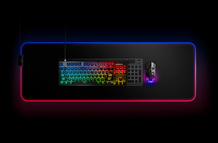 SteelSeries - Apex 9 TKL Wired OptiPoint Adjustable Actuation Switch Gaming Keyboard with RGB Lighting - Black_3