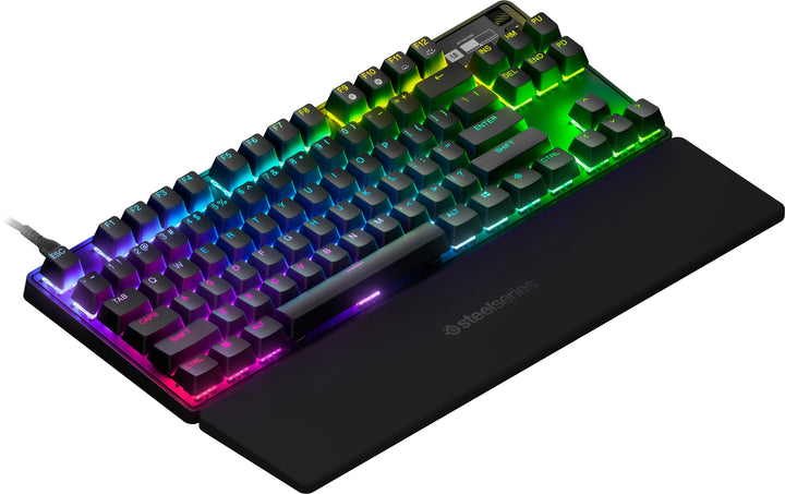SteelSeries - Apex Pro 2023 TKL Wired Mechanical OmniPoint Adjustable Actuation Switch Gaming Keyboard with RGB Backlighting - Black_1