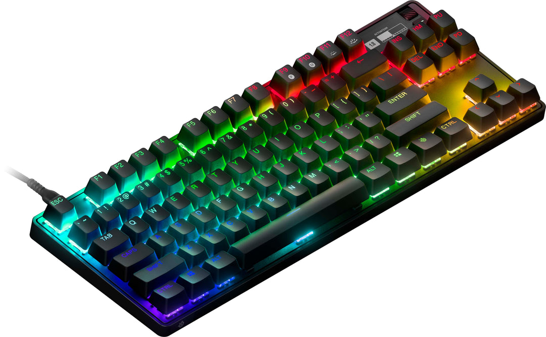 SteelSeries - Apex Pro 2023 TKL Wired Mechanical OmniPoint Adjustable Actuation Switch Gaming Keyboard with RGB Backlighting - Black_8