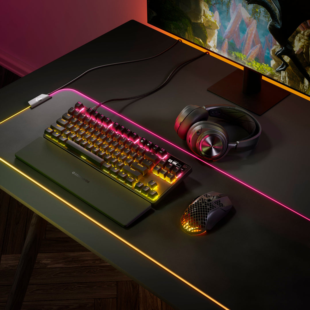 SteelSeries - Apex Pro 2023 TKL Wired Mechanical OmniPoint Adjustable Actuation Switch Gaming Keyboard with RGB Backlighting - Black_3