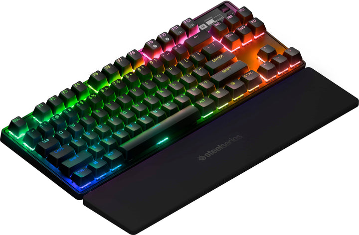 SteelSeries - Apex Pro 2023 TKL Wireless Mechanical OmniPoint Adjustable Actuation Switch Gaming Keyboard with RGB Backlighting - Black_9
