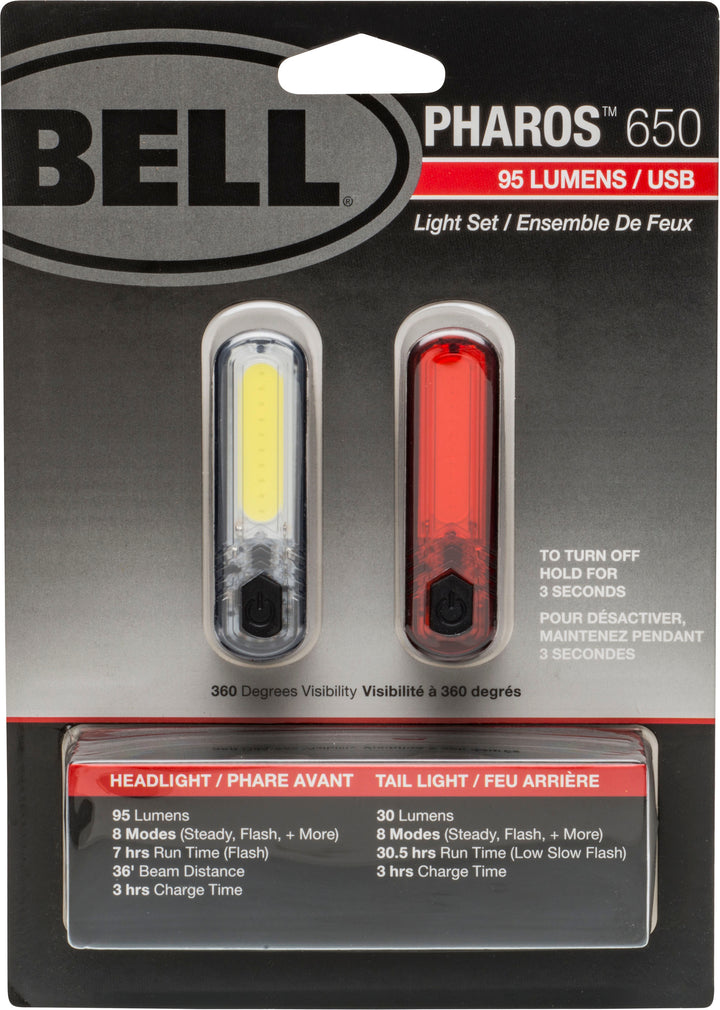 Bell - Pharos 650 COB LED Bike Light Set - Multicolor_2