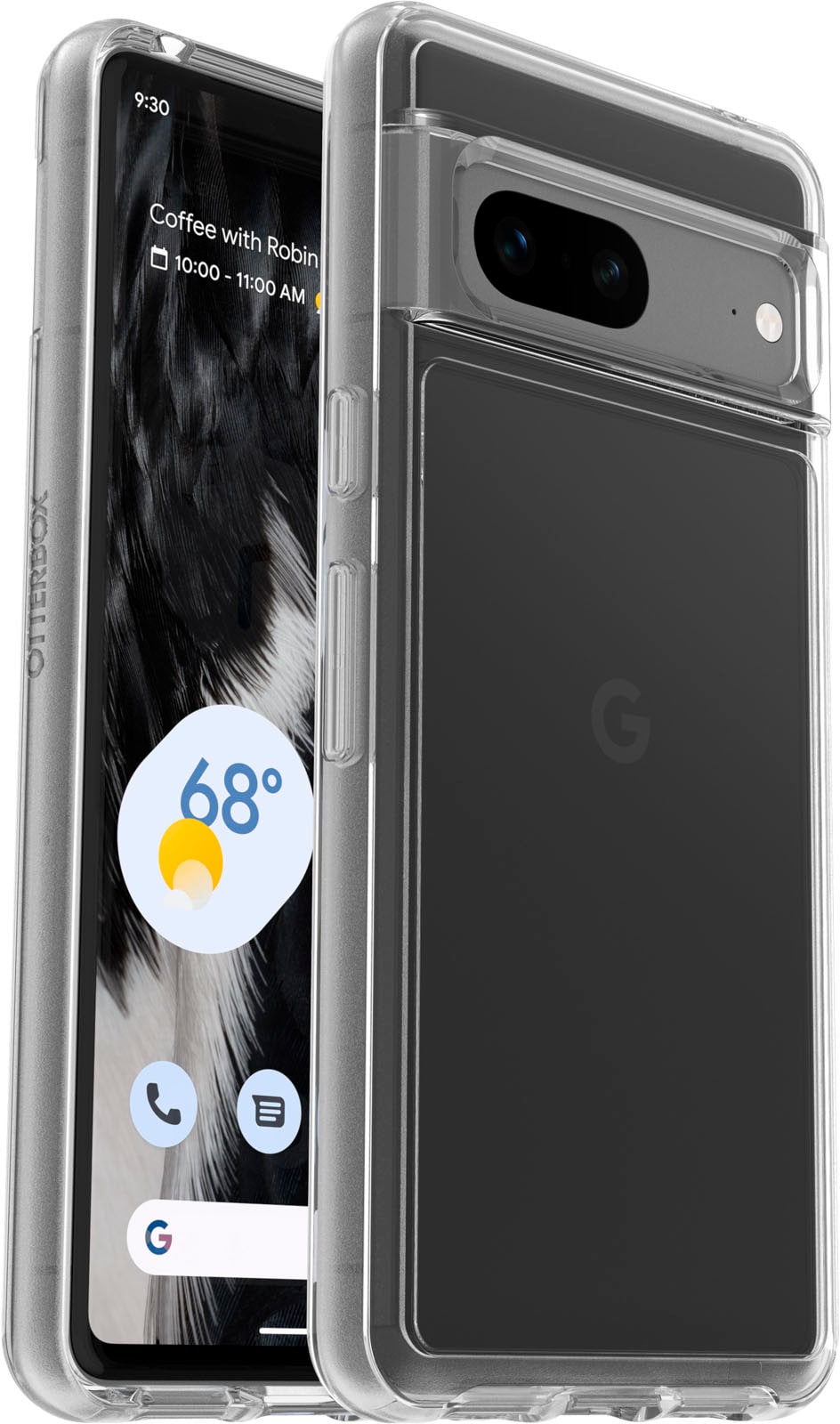 OtterBox - Symmetry Series Soft Shell for Google Pixel 7 - Clear_1