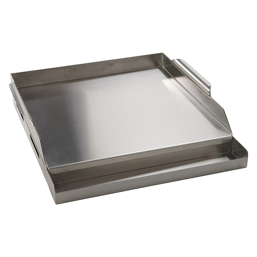 TYTUS Grills 16” by 14” Stainless Steel Griddle - Silver_0