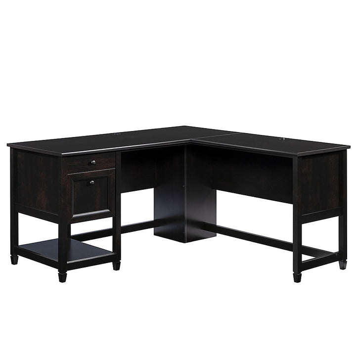 Sauder - Edge Water L shaped Desk with Drawers_0