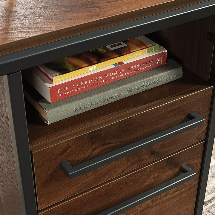 Sauder - Nova Loft Computer desk with drawer and open shelf_1