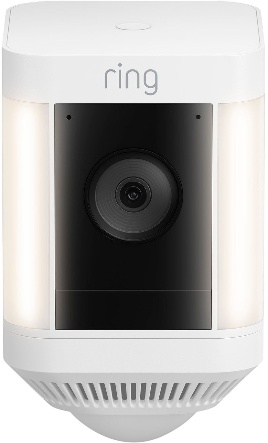 Ring - Spotlight Cam Plus - Battery - Outdoor/Indoor Wireless 1080p Surveillance Camera - White_0