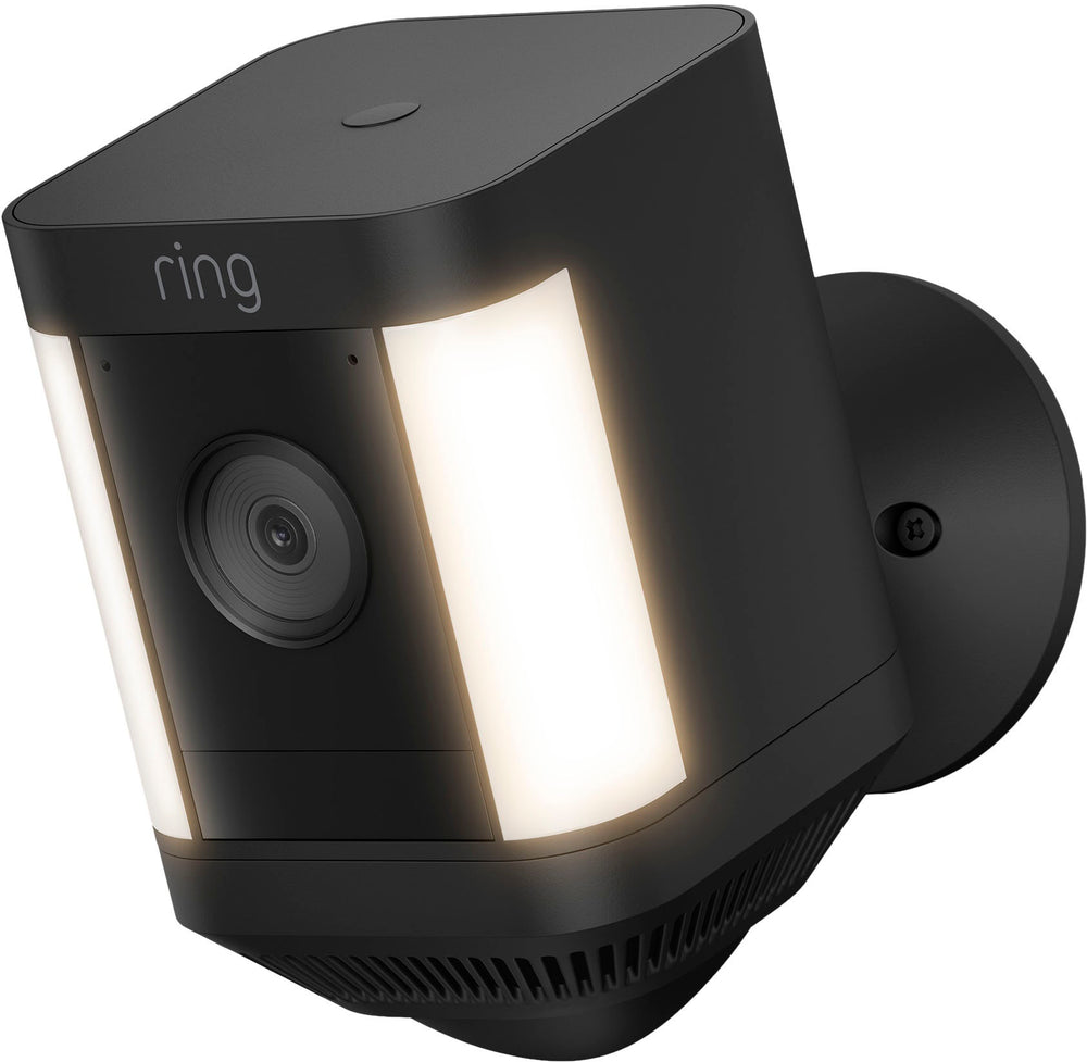 Ring - Spotlight Cam Plus - Battery - Outdoor/Indoor Wireless 1080p Surveillance Camera - Black_1