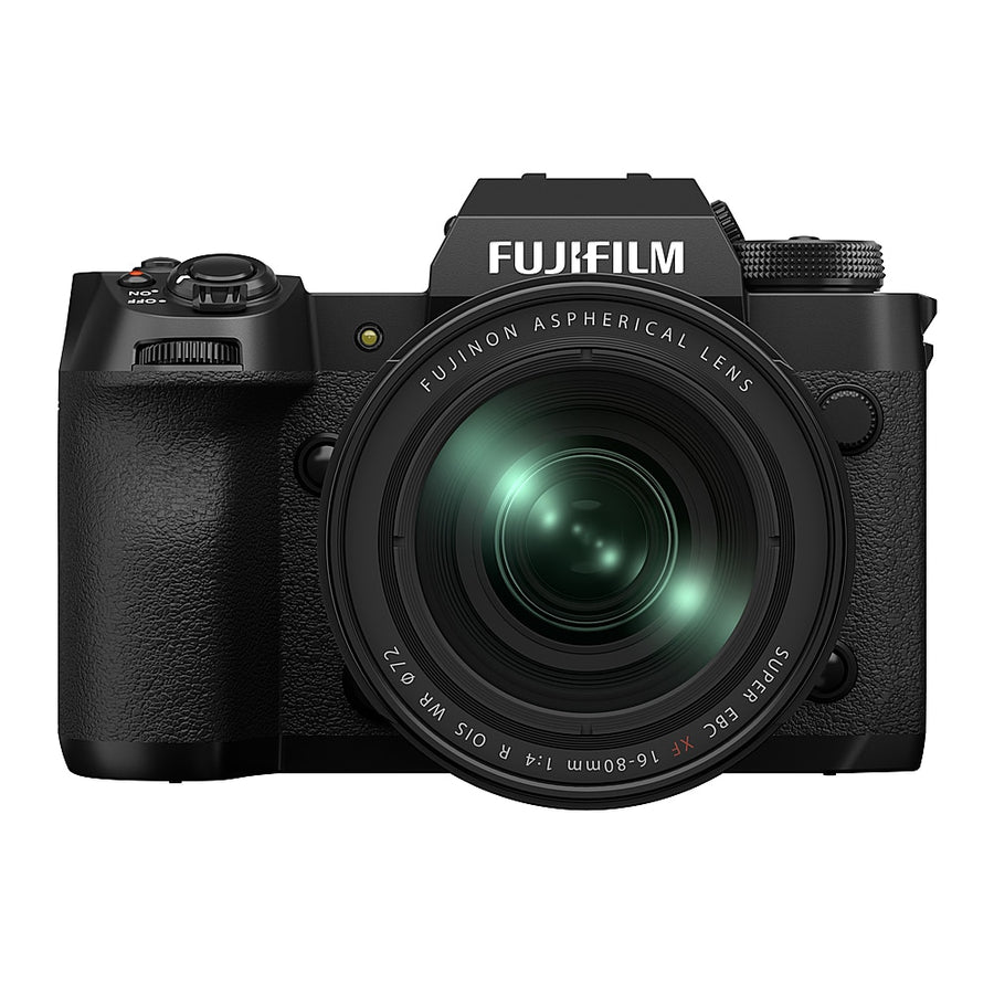 FUJIFILM X-H2 Mirrorless Camera Body, Black w/ FUJINON XF16-80mmF4 R OIS WR Lens Kit_0