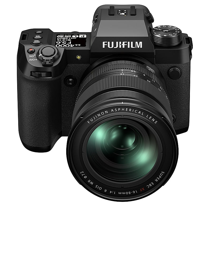 FUJIFILM X-H2 Mirrorless Camera Body, Black w/ FUJINON XF16-80mmF4 R OIS WR Lens Kit_4