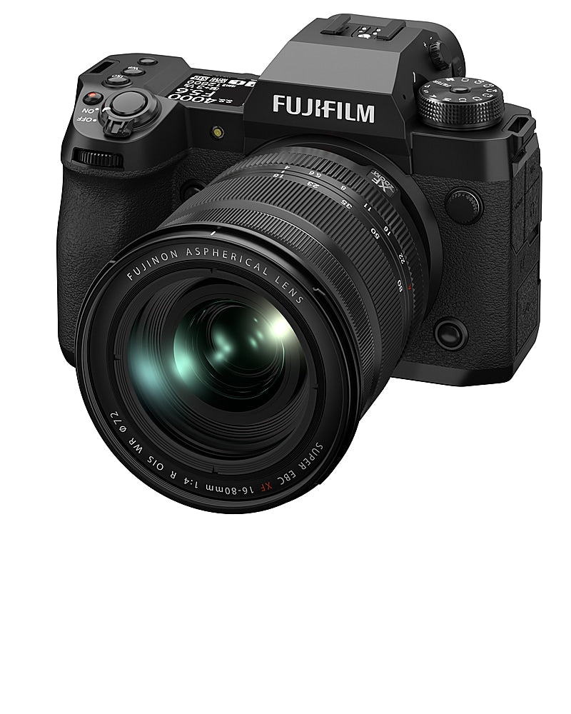 FUJIFILM X-H2 Mirrorless Camera Body, Black w/ FUJINON XF16-80mmF4 R OIS WR Lens Kit_1
