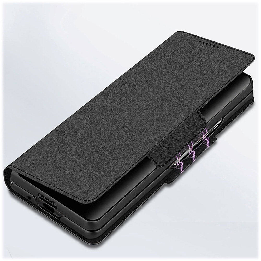 SaharaCase - Folio Wallet Case for Samsung Galaxy Z Fold4 - Black_5