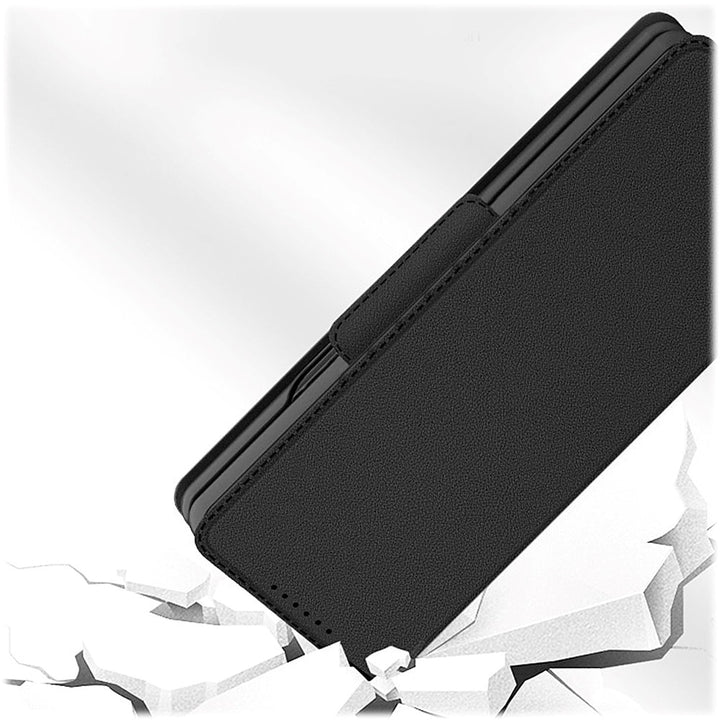 SaharaCase - Folio Wallet Case for Samsung Galaxy Z Fold4 - Black_4