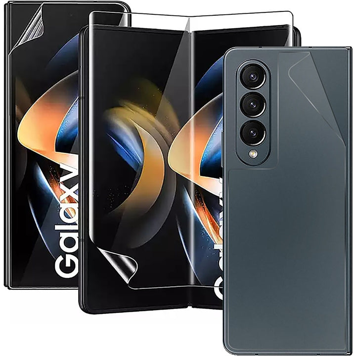 SaharaCase - Flexon Film Screen Protector for Samsung Galaxy Z Fold4 5G - Clear_5