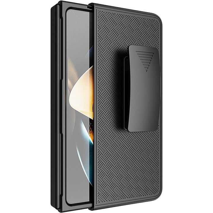 SaharaCase - Slim Hard Shell Case for Samsung Galaxy Z Fold4 - Black_6